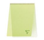 Bloc bureau linicolor Clairefontaine format A4 petits carreaux 160 pages