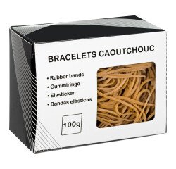Gomas elásticas 120 mm Caja de 100 g