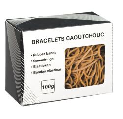 Gomas elásticas 150 mm Caja de 100 g
