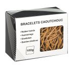 Bracelets caoutchouc 150 mm - Boîte de 100 g