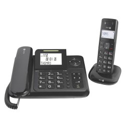 Duo Teléfono fijo con contestador automático +Telf.  inalámbrico Doro Comfort 4005