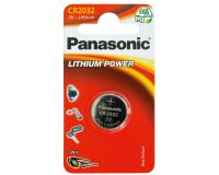 Pila de botón litio CR2032 Panasonic - Blister de 1 pila 