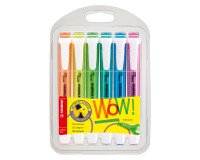 Textmarker Stabilo Swing Cool sortierte Farben - Paket von 6