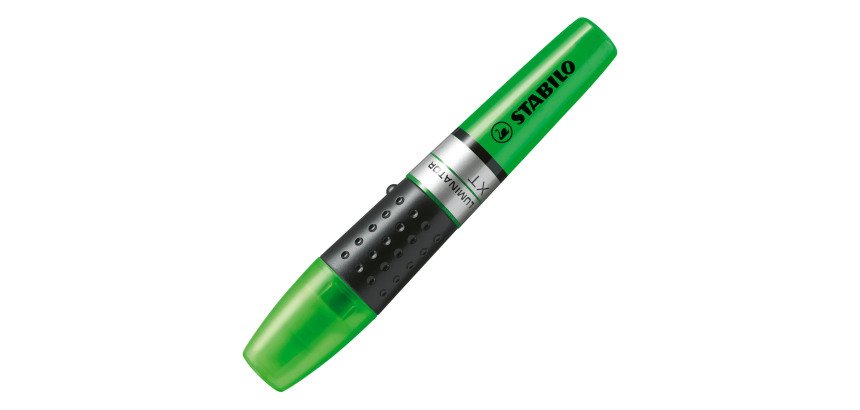 Subrayador Fluorescentes Luminator Verde STABILO