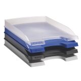 Corbeille à courrier slim Plus Leitz blanc translucide