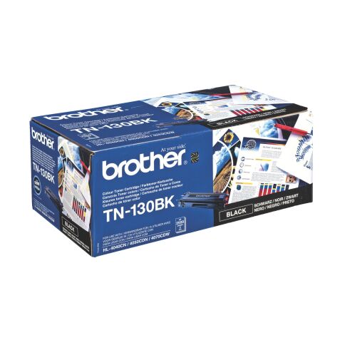 Brother TN-130BK tóner original negro de alta capacidad (2500 páginas)