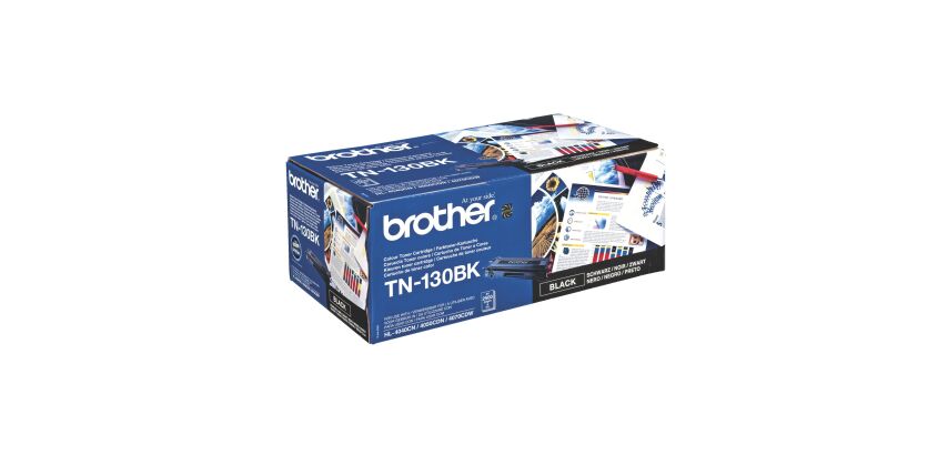 Brother TN-130BK tóner original negro de alta capacidad (2500 páginas)