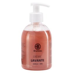 Crème lavante Bruneau vanille miel - Flacon de 300 ml