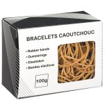 Rubber bands 80 mm - Box of 100 g