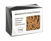 Rubber bands 80 mm - Box of 100 g