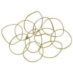 Rubber bands 80 mm - Bag of 1 kg