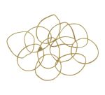 Bracelets caoutchouc 80 mm - Sac de 1 kg