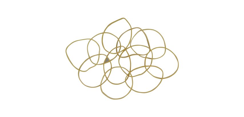 Bracelets caoutchouc 80 mm - Sac de 1 kg