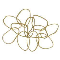 Bracelets caoutchouc 60 mm - Sac de 1 kg