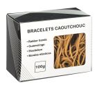 Bracelets caoutchouc 60 mm - Boîte de 100 g