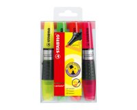 Subrayador Fluorescente STABILO Luminator - Bolsa de 4 surtidos