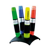Surligneur Stabilo Luminator couleurs assorties - Présentoir de 4