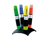 Markeerstift Stabilo Luminator diverse kleuren - Display van 4
