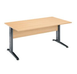 Mesa recta Altys patas "L" metal