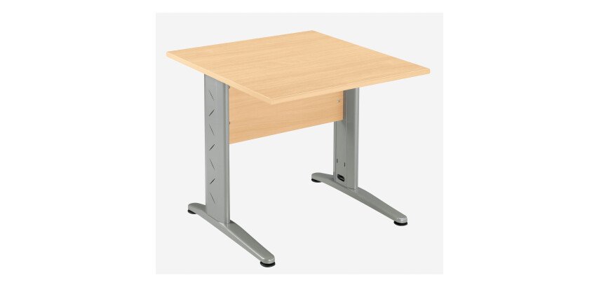 Mesa recta Altys patas "L" metal