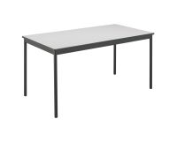 Mesa rectangular Confort patas negras