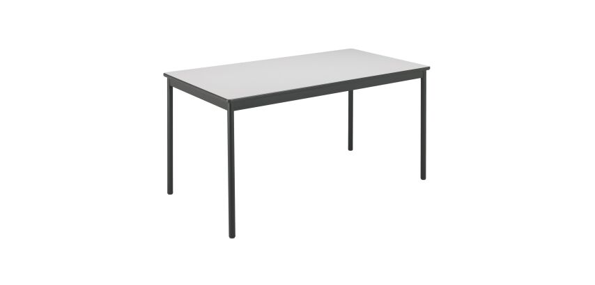 Mesa rectangular Confort patas negras
