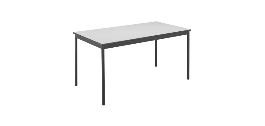 Mesa rectangular Confort patas negras