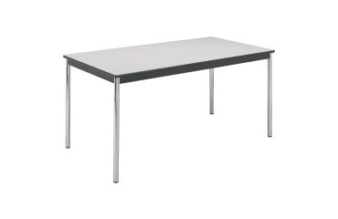 Mesa rectangular Confort patas cromadas