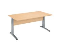 Mesa recta Altys patas "L" metal