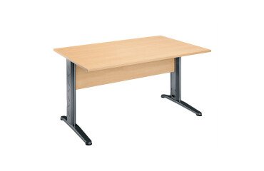 Rechte werkpost Altys L-vormig onderstel metaal