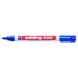 Marker Edding 400 kegelpunt lijn 1 mm - blauw