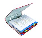 Classeur à levier plastifié Leitz 180° - dos 8 cm