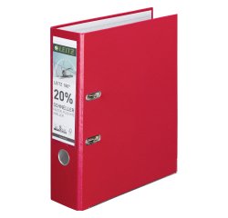 Archivador A4 cartón forrado en polipropileno Rojo