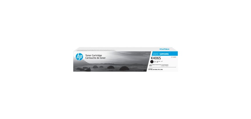 Toner CLT K406S noir (Samsung devient HP) pour imprimante laser