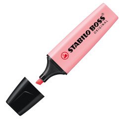 Subrayador Stabilo Boss Fluorescente Rosa Pastel