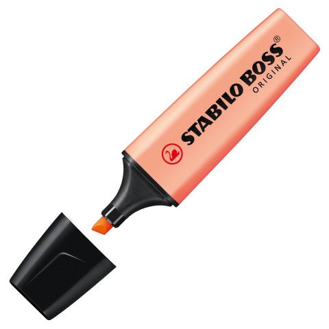 Subrayador Fluorescente Stabilo Boss Melocotón Pastel