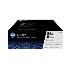 HP 85A (CE285AD) Pack tóner original negro de alta capacidad (2 x 1600 páginas)