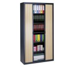 Demountable Metal Cabinet with Roller Shutter Décor