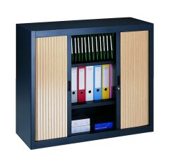 Armoire à rideaux démontables 100 x 120 cm hêtre
