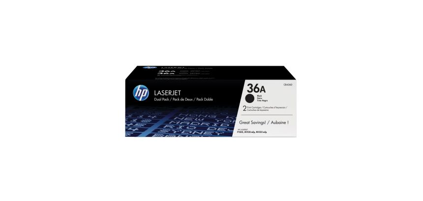 HP 36A, pack toners noirs