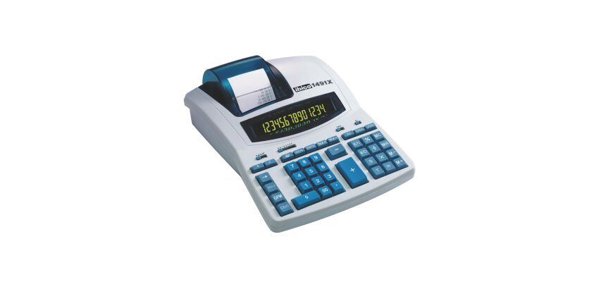 Calculatrice imprimante Ibico 1491X - 14 chiffres