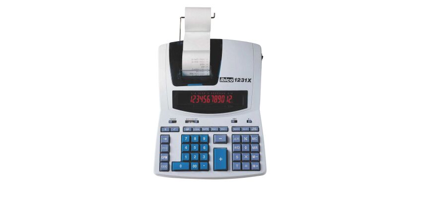 Calculatrice imprimante Ibico 1231X