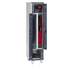Vestiaire porte L métal 1 colonne largeur 40cm monobloc