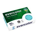 Papier A4 couleur bleu clair 80 g Clairefontaine Evercolor - Ramettes de 500 feuilles