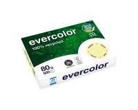 Ream of recycled paper 500 sheets Evercolor A4 80g