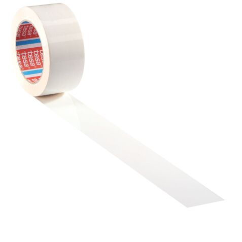 Cinta adhesiva polipropileno blanco 46 micras Tesa 100 m x 48 mm 
