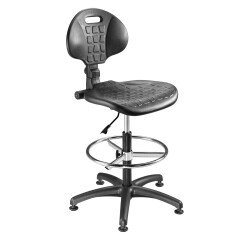 Silla alta Tech Pro Contacto permanente regulable de 57 a 82 cm