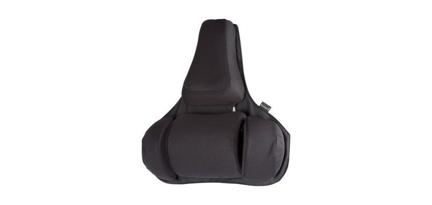 Support dorsal Premium noir