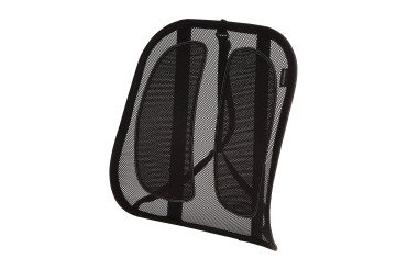 Fellowes Mesh Back Rest Fabric Office Suites Black