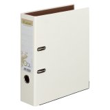 Bicoloured lever-arch Forever files with back 8 cm ivory